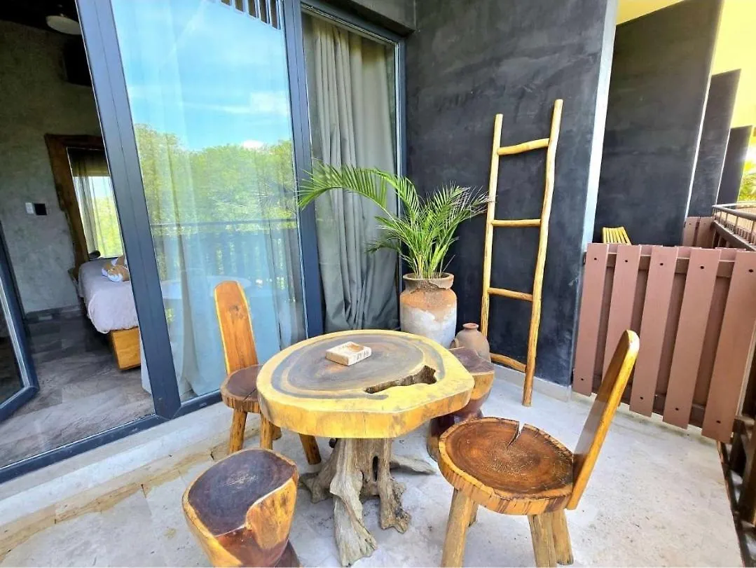 Designer Cave Condo With Beach Club Included - Hotel Zone Tulum Meksika
