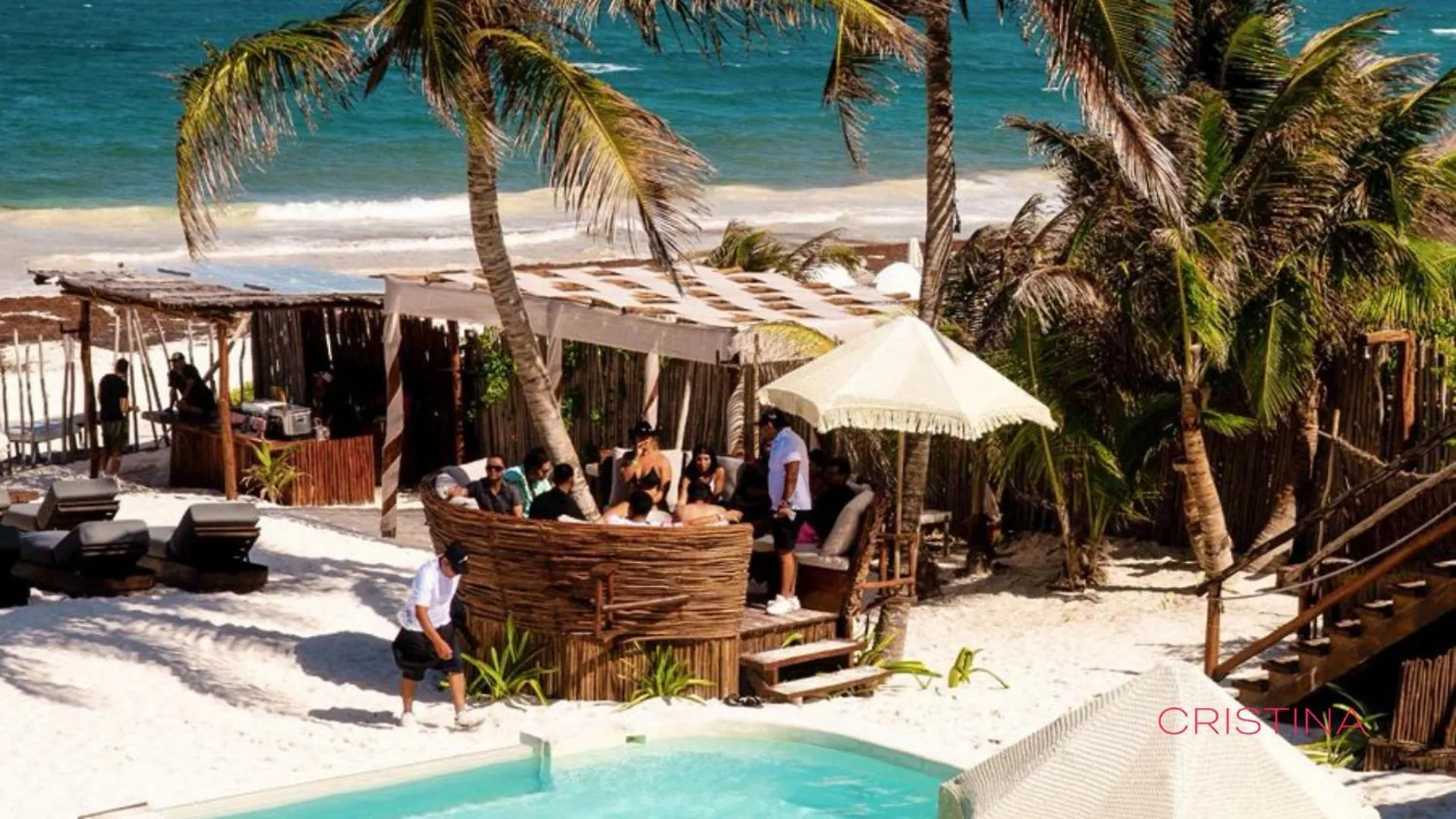 Designer Cave Condo With Beach Club Included - Hotel Zone Tulum Daire